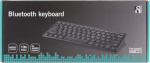 DELTACO trådløst minitastatur, lave taster, <b>Bluetooth</b>, 10m, s