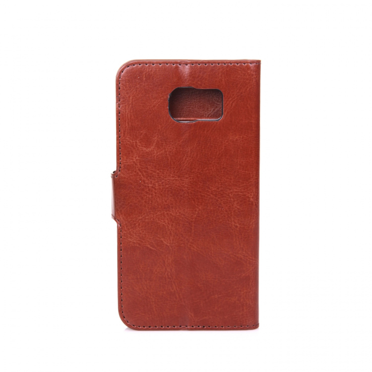 Gear Wallet Brun - Samsung S6