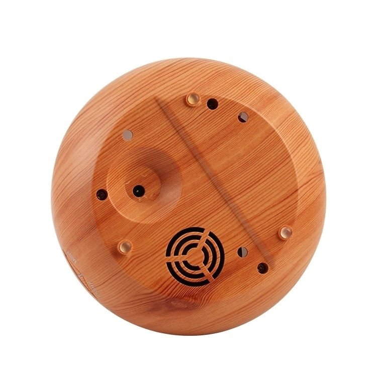 Luftfugter i træ med LED-lys, lyst træ 240 ml Luftfugter i træ med LED-lys, lyst træ 240 ml