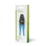 Nedis Crimp Tang | Isoleringsterminal | Plier | Metal / PVC | Blå / Sort