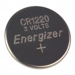 Energizer Lithium knapcellebatteri CR1220 | 3 V DC | 37 mAh | 1-Blister | Sølv