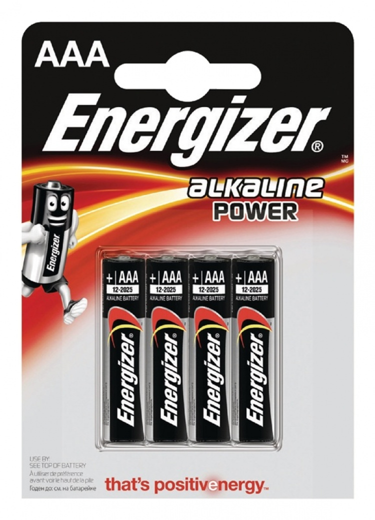 Alkaline Batteri AAA | 1.5 V DC | 4-Blister