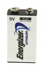 Energizer Lithium Batteri 9V | 1000 mAh | 1-Blister