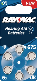 Rayovac Zink-Air Batteri Pr44 1.4 V 6-Bobler