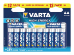 Varta Alkaline Batteri AA | 1.5 V DC | 12-Blister