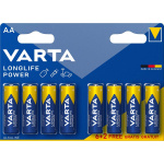 Varta Alkaline Batteri Aa 1.5 V High Energy 8-Promotional Blister