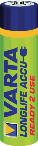 Varta Genopladelige Ni-MH Batteri AAA | 1.2 V DC | 800 mAh | Forudladet | 4-Blister kort