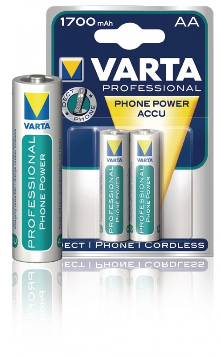 Varta Genopladelige Ni-MH Batteri AA | 1.2 V DC | 1600 mAh | 2-Blister kort