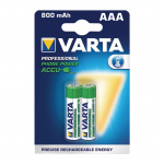 Varta Genopladelige Ni-MH Batteri AAA | 1.2 V DC | 750 mAh | Forudladet | 2-Blister kort