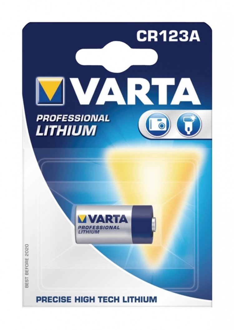 Varta Lithiumthionylchloridbatteri ER14505 | 3 V DC | 1430 mAh | 1-Blister | Grå / Sølv