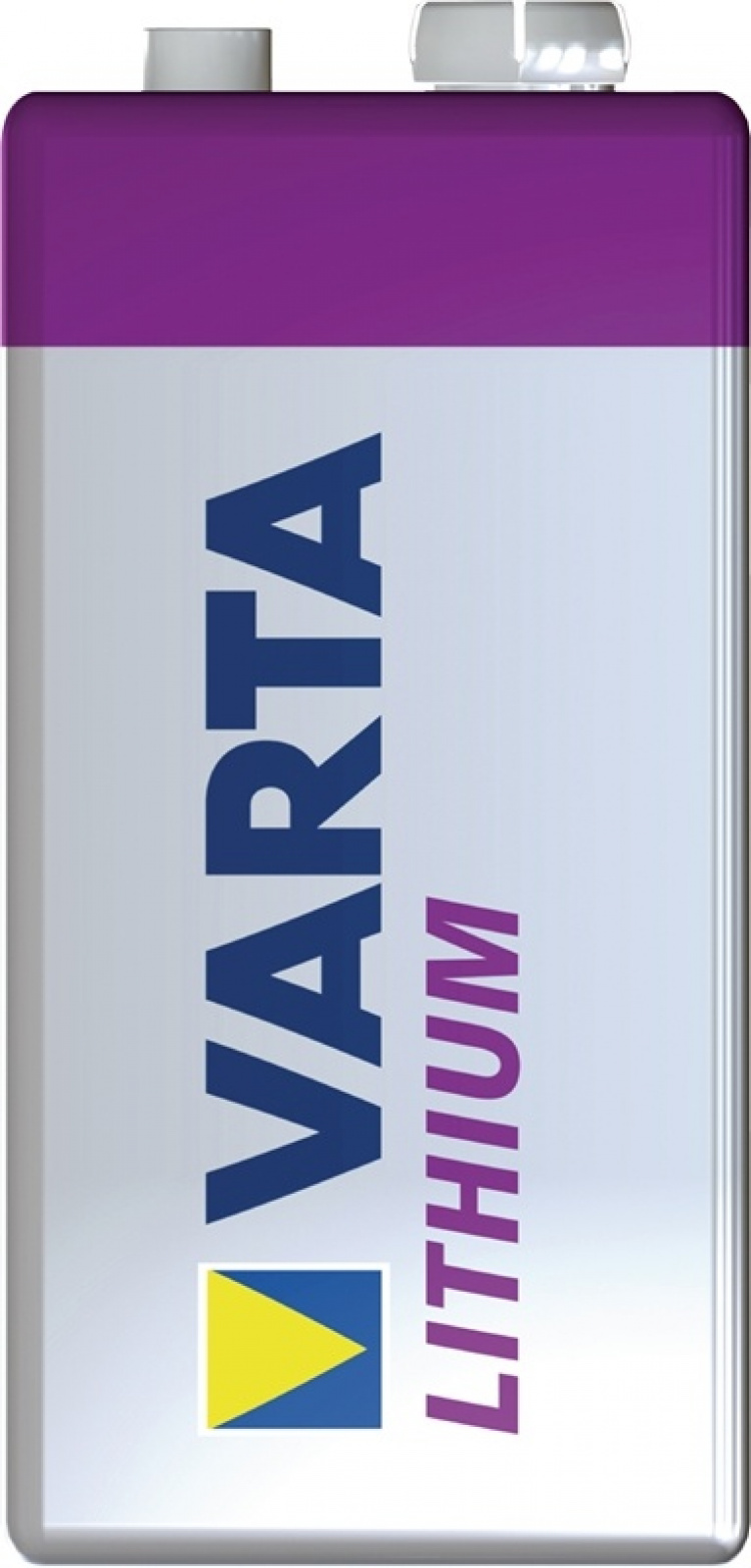 Varta Lithium Batteri 9V | 1200 mAh | 1-Blister