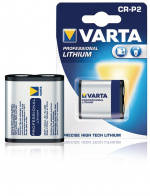 Varta CR P2 (6204) batteri, 1 stk. blister lithium batteri, 6 V