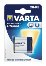 Varta CR P2 (6204) batteri, 1 stk. blister lithium batteri, 6 V