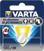 Varta Lithium Knapcelle Batteri CR1/3N | 3 V | 170 mAh | 1-Blister