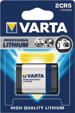 Varta Lithium Battery 2CR5 | 6 V DC | 1400 mAh | 1-Blister | Grå / Sølv