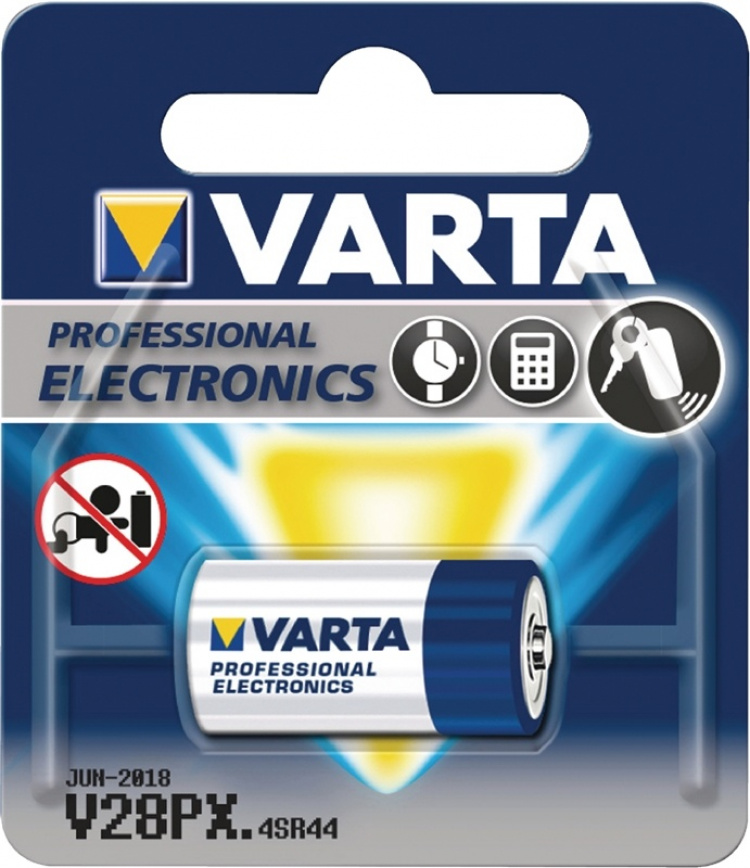Varta Sølv-Oxide Batteri 4Sr44 6.2 V 145 mAh 1-Bobler