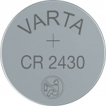 Varta CR2430 (6430) batteri, 1 stk. blister Lithium-knapcelle, 3 V Varta CR2430 (6430) batteri, 1 stk. blister Lithium-knapcelle, 3 V