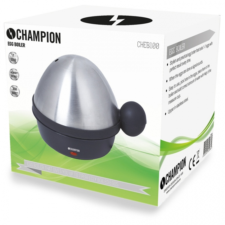 Champion Äggkokare Rostfri