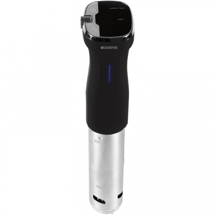 Champion Sous Vide Precision IPX7 800W SV310 rustfrit stål/sort