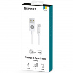 Champion USB-A til Lightning-kabel 1 m hvid