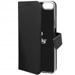 Celly Wallet Case iPhone 7 Sv/Be
