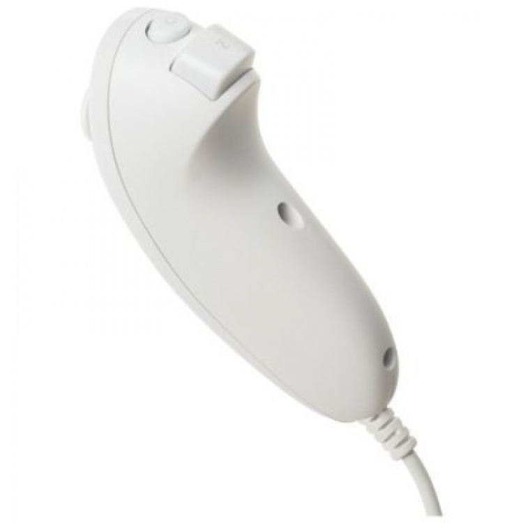 Nunchuk til Wii og Wii U (hvid)