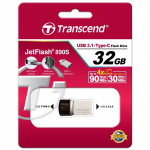 Transcend USB-minne (USB3+Type-C) 32GB