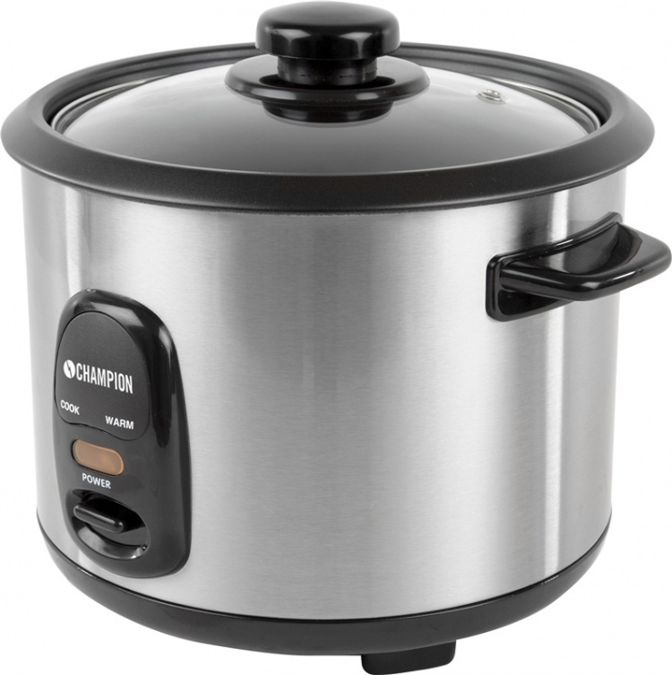 Champion riskoger 1,5L 500W RK210 rustfrit stål