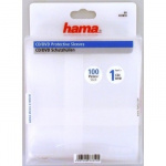 HAMA CD/DVD Lommer PP Transparent 100-pak