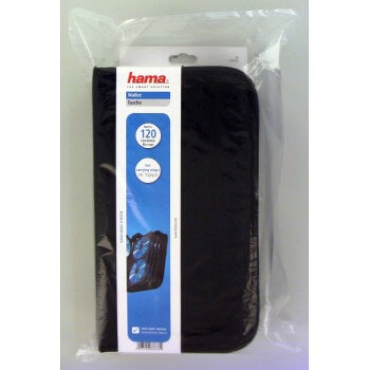 Hama CD/DVD/Blu-ray Taske 120 Sort