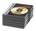 Hama DVD-Box Standard Sort 5-pak