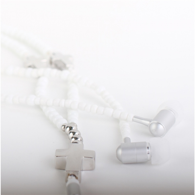 GEAR BY RBS Hovedtelefon In-Ear Halssmykke HV-B Hvid Mic