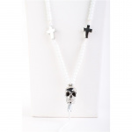 GEAR BY RBS Hovedtelefon In-Ear Halssmykke HV-F Hvid Mic