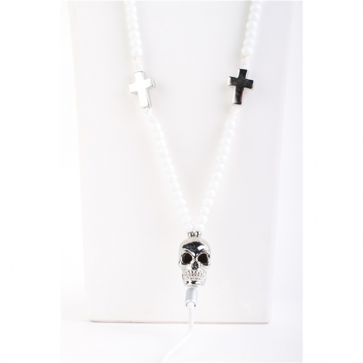 GEAR BY RBS Hovedtelefon In-Ear Halssmykke HV-F Hvid Mic