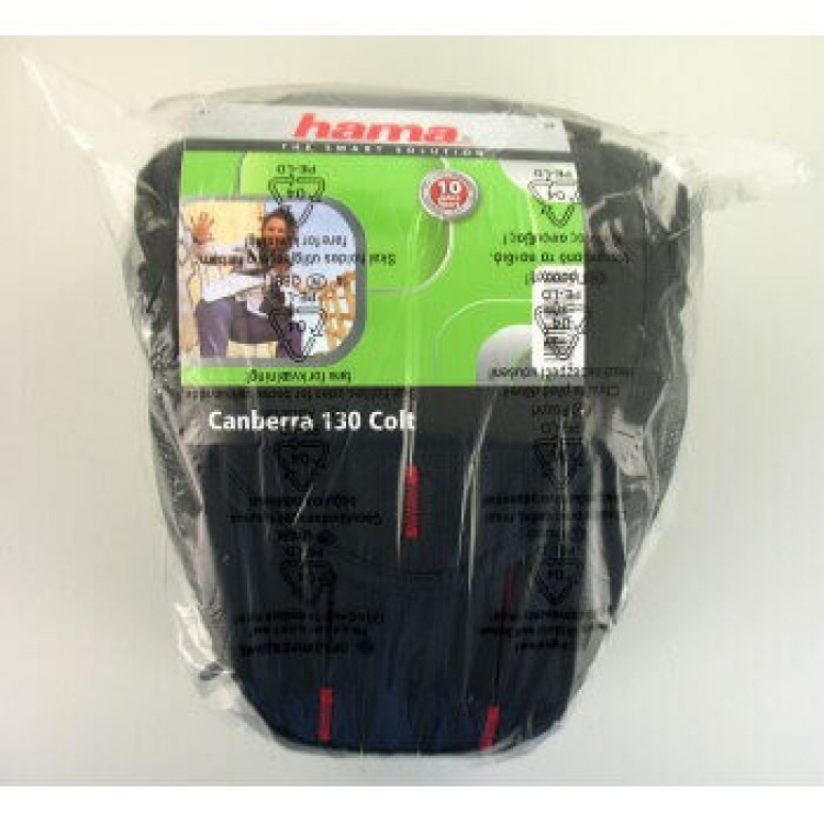 Hama Kamerataske/Pistol Canberra 130 Colt Sort/Rød Hama Kamerataske/Pistol Canberra 130 Colt Sort/Rød