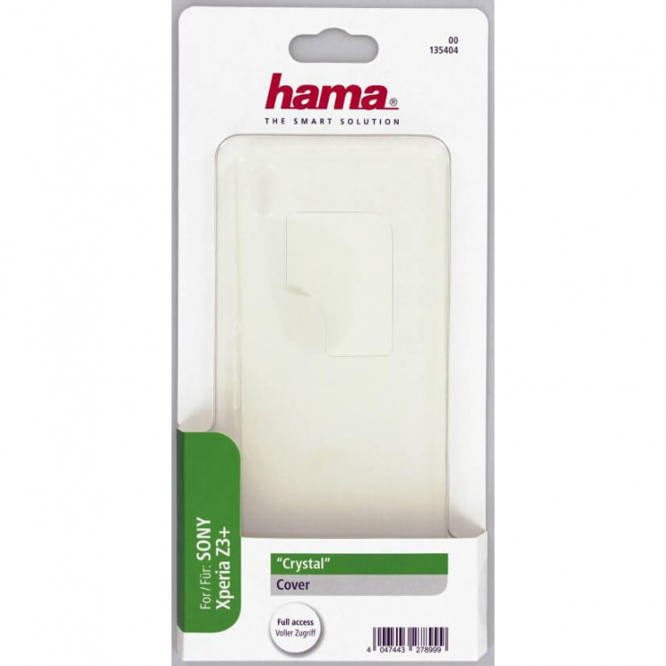 Hama Mobilcover Xperia Z3+ Crystal Transparent