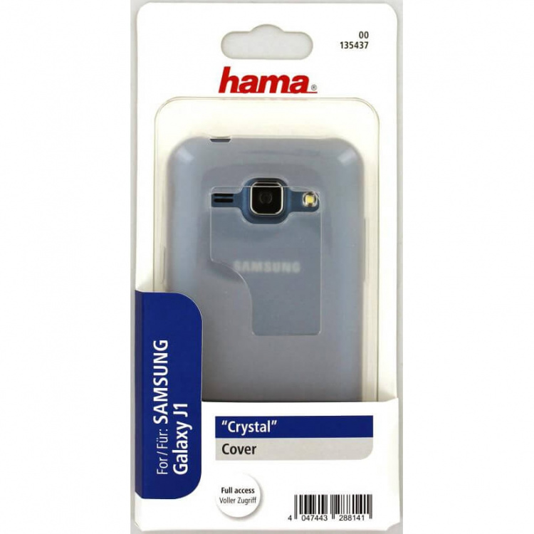 Hama Mobilcover Samsung J1 Crystal Transparent