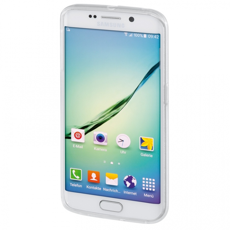 Hama Mobilcover Samsung S6 Edge Crystal Transparent