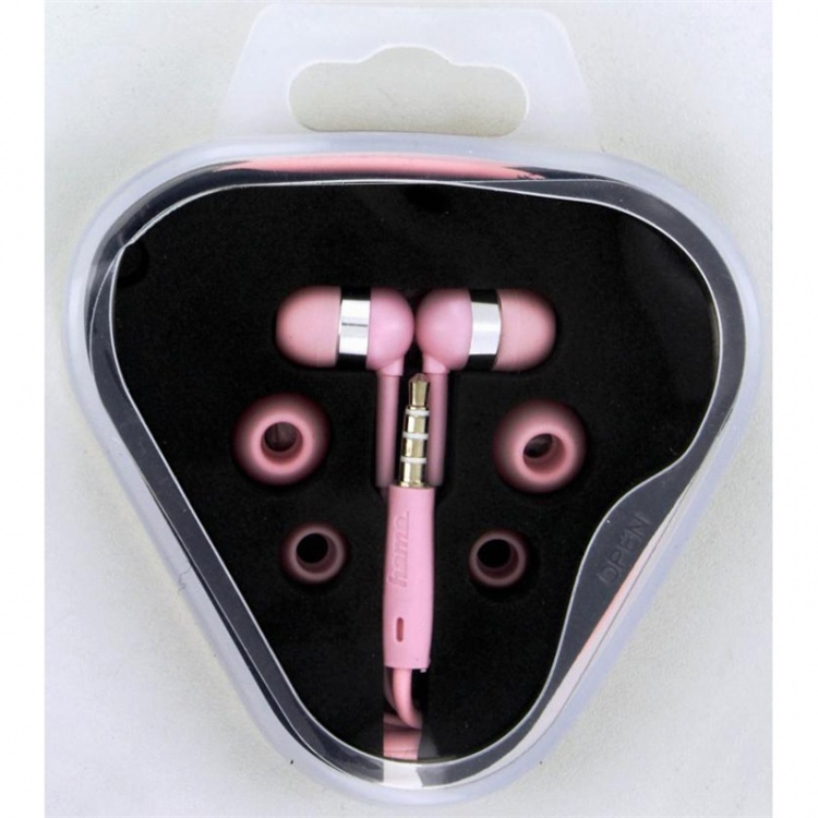 Hama Hovedtelefon In-Ear Vivo Rosa Mic