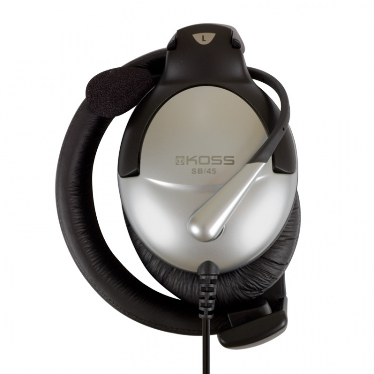 Koss Multimedia Headset SB45 Sort/Sølv USB Mic