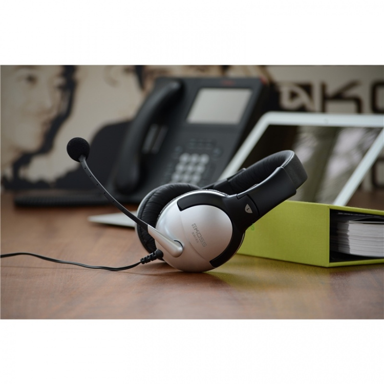 Koss Multimedia Headset SB45 Sort/Sølv USB Mic