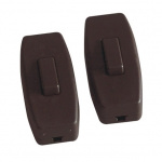 Proove gennemgangsafbryder brun 2 stk