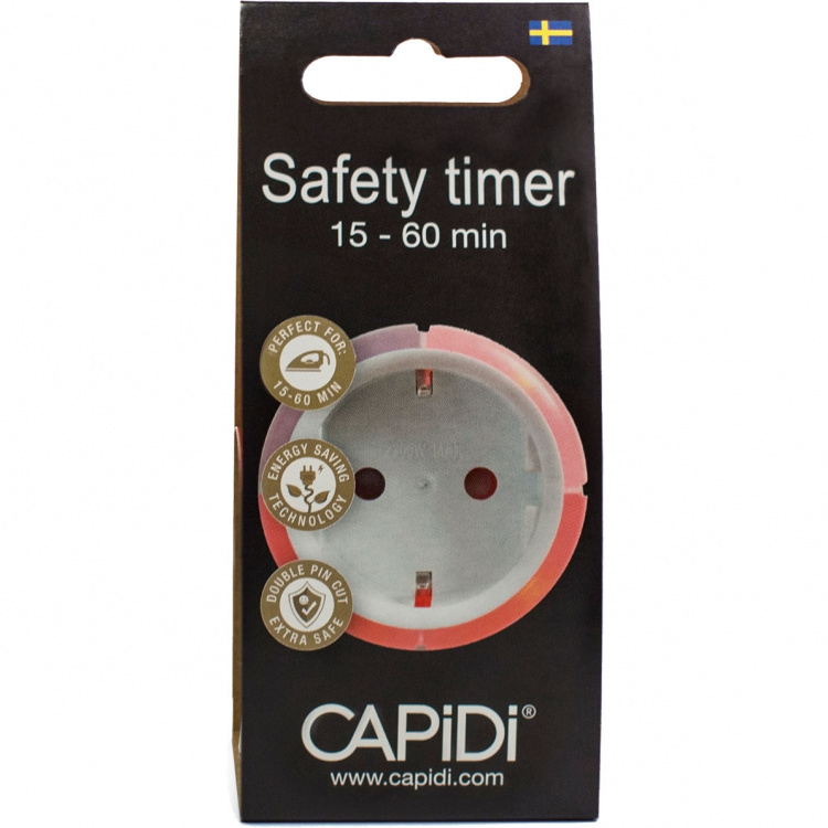 CAPiDi Safety Timer 15-60 min. White