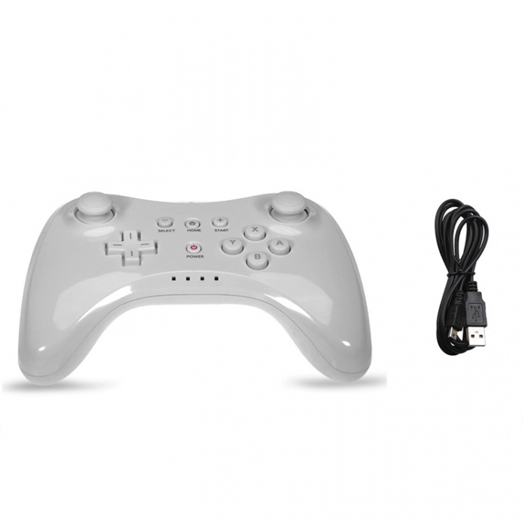Pro Controller til Nintendo Wii U (hvid)