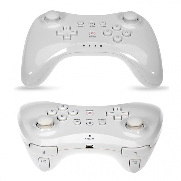 Pro Controller til Nintendo Wii U (hvid)