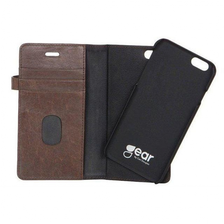 Buffalo Wallet Læder iPhone 6 Plus Brun Buffalo Wallet Læder iPhone 6 Plus Brun