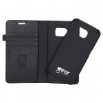 Buffalo Wallet Læder Samsung S6 Edge Sort