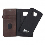 Buffalo Wallet Læder Samsung S6 Edge Brun Buffalo Wallet Læder Samsung S6 Edge Brun