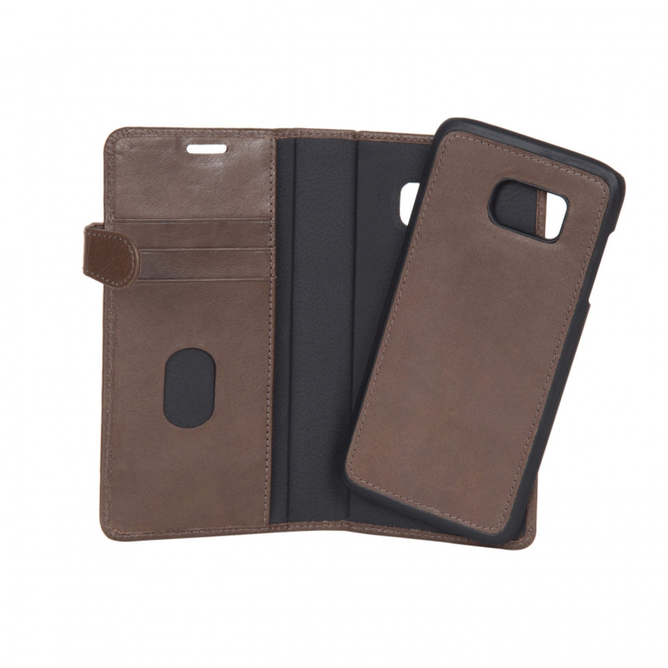 Buffalo Wallet Læder Samsung S7 Edge Brun Buffalo Wallet Læder Samsung S7 Edge Brun