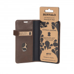 Buffalo Wallet Læder Samsung S7 Edge Brun Buffalo Wallet Læder Samsung S7 Edge Brun